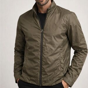 Aether Green Eco Space Zip Up Hoodie Size 3 Large